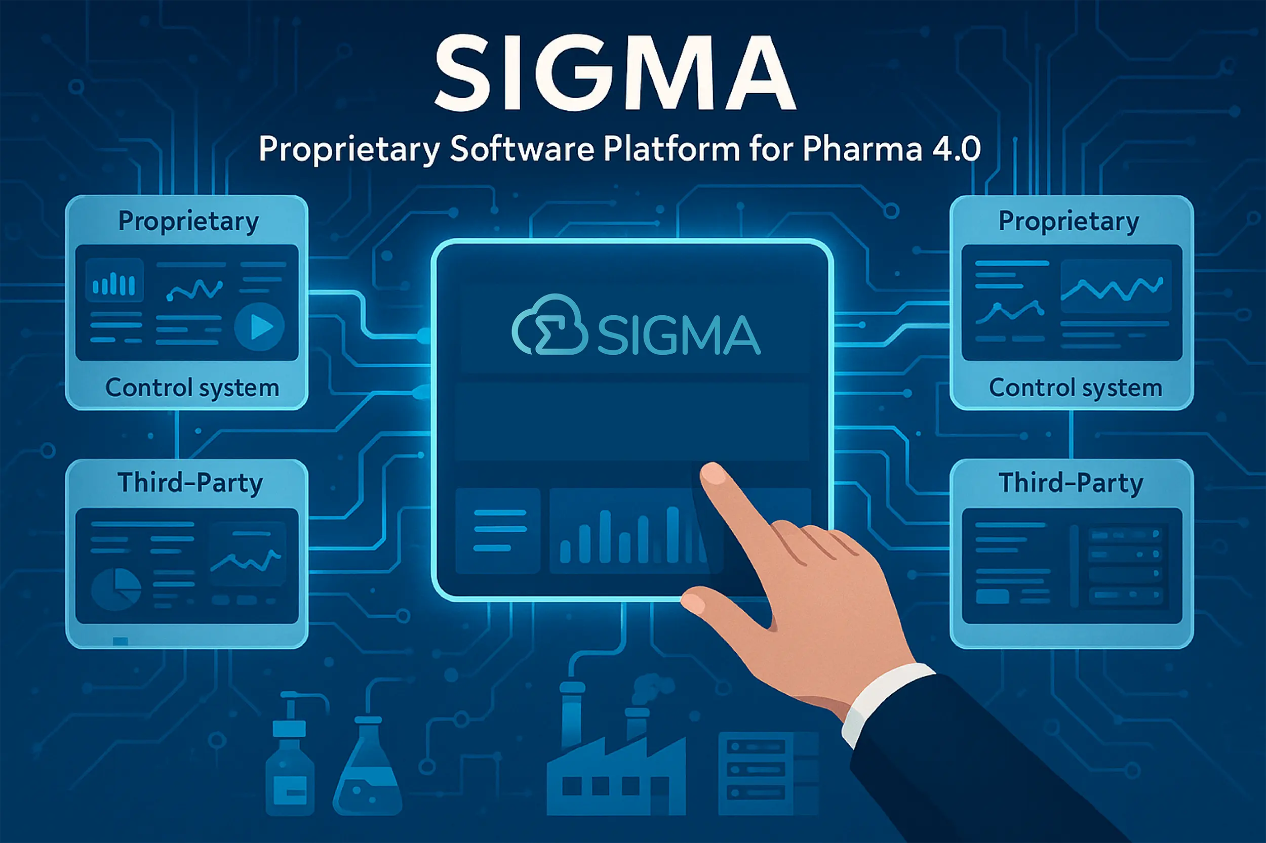 Software platform for pharmaceutical industry