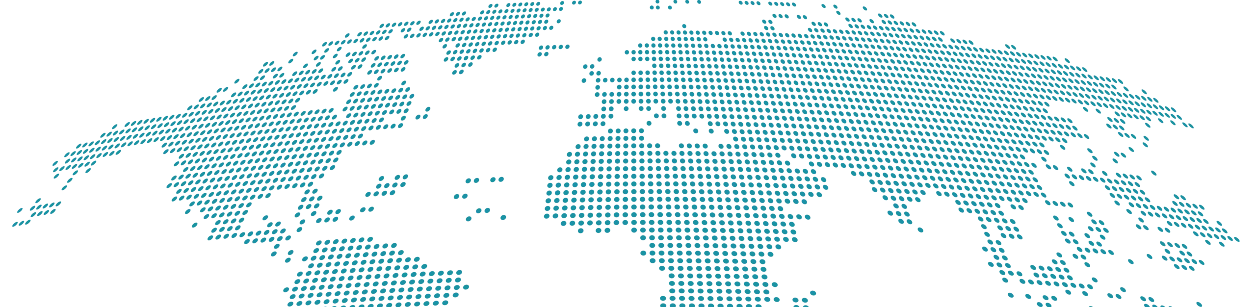 Stylized world map in teal